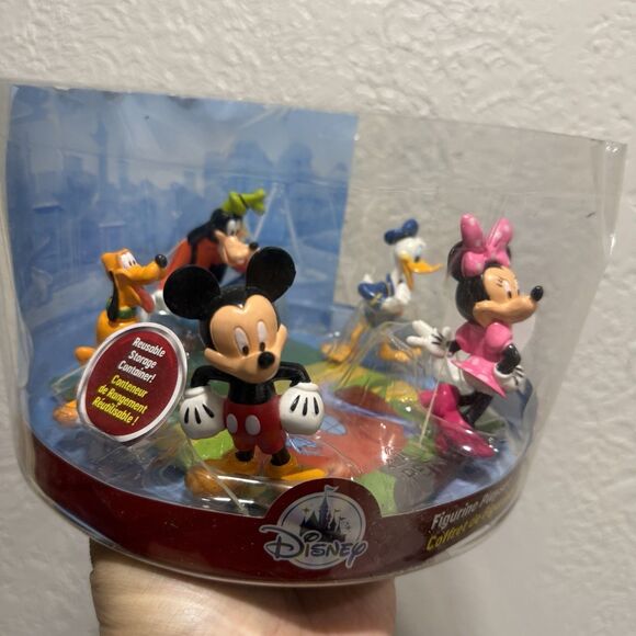 Disney Junior Mickey Mouse Figurine 5 pc Playset - package Is Missing Top - Picture 2 of 6